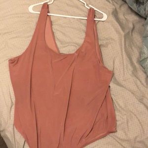 Pretty mauve color bodysuit